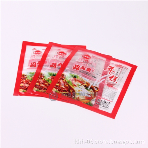 FDA Approved Sterilized Boilable Bags Microwave Food Packaging